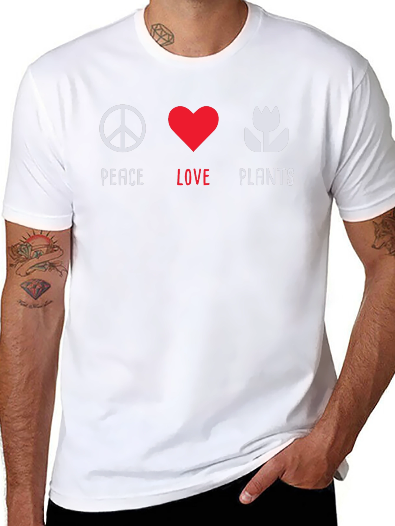 Peace Love Plants T-Shirt