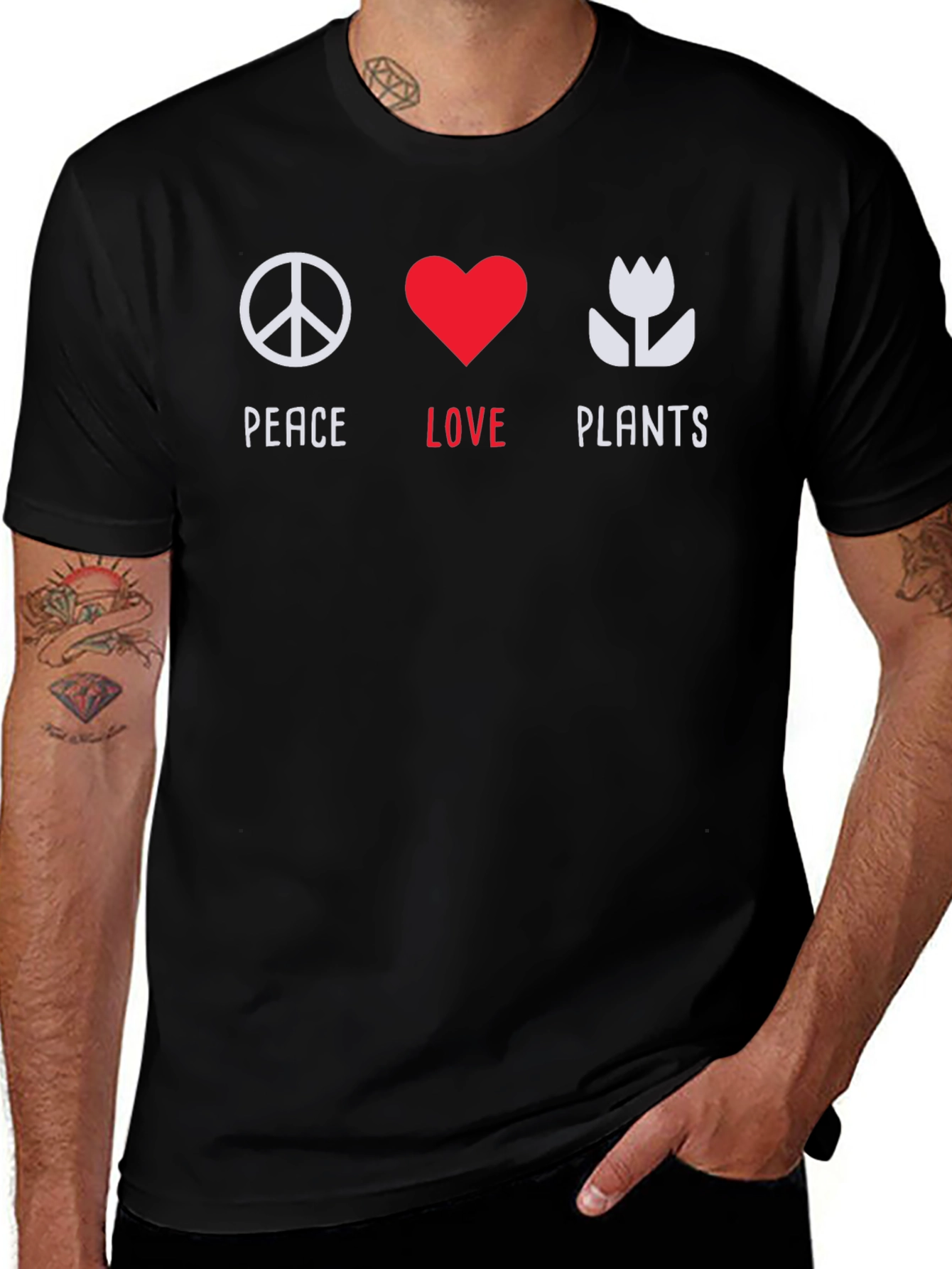 Peace Love Plants T-Shirt