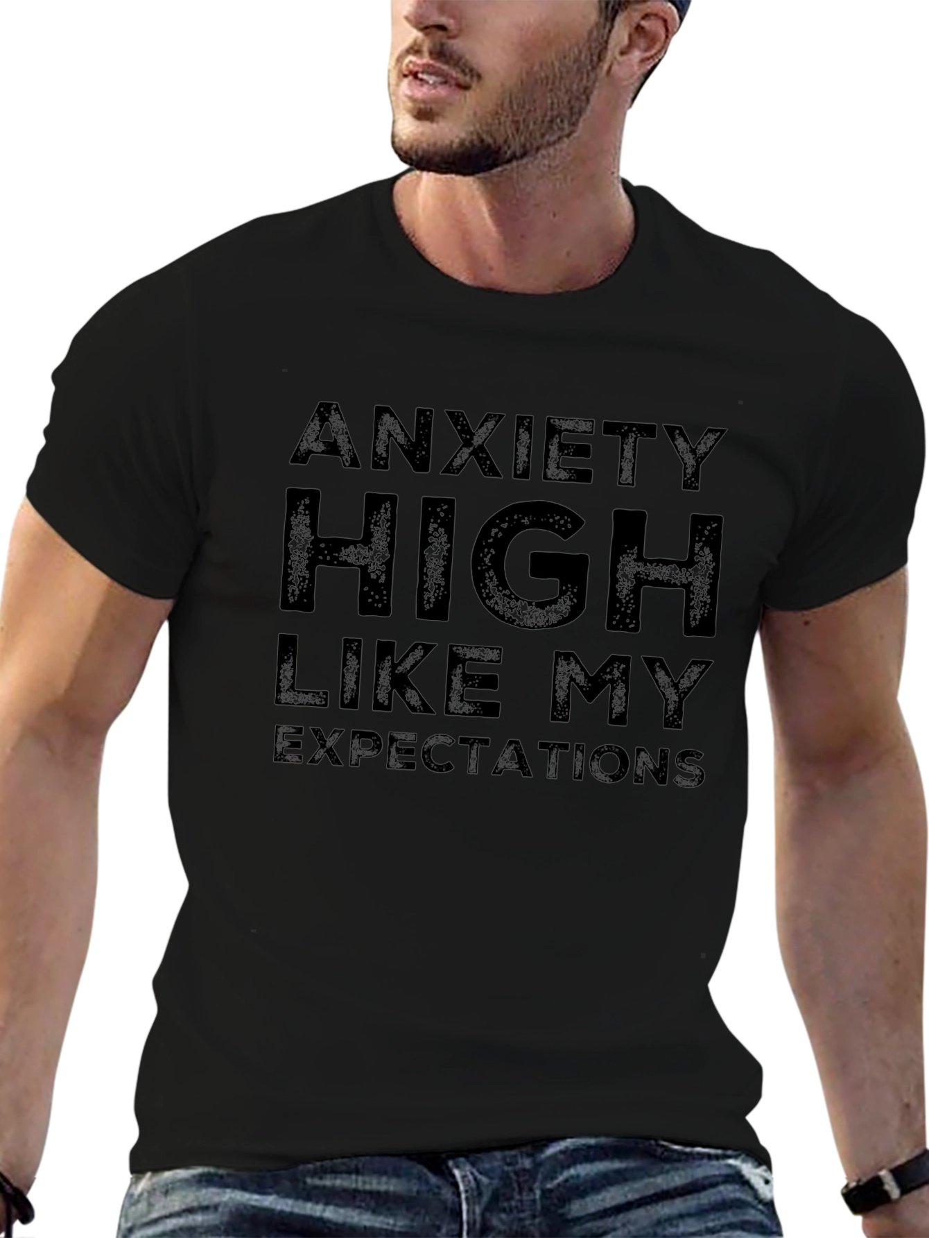 Anxiety High T-Shirt - Sarcastic Graphic Tee