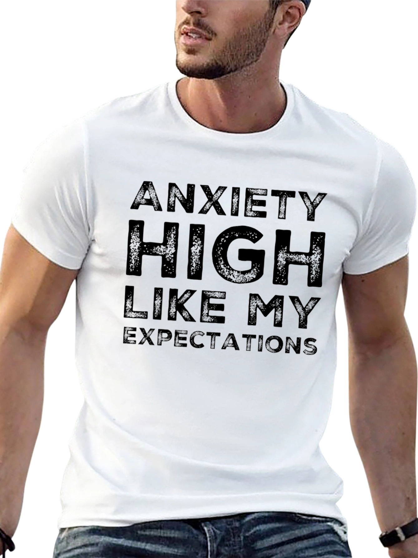 Anxiety High T-Shirt - Sarcastic Graphic Tee
