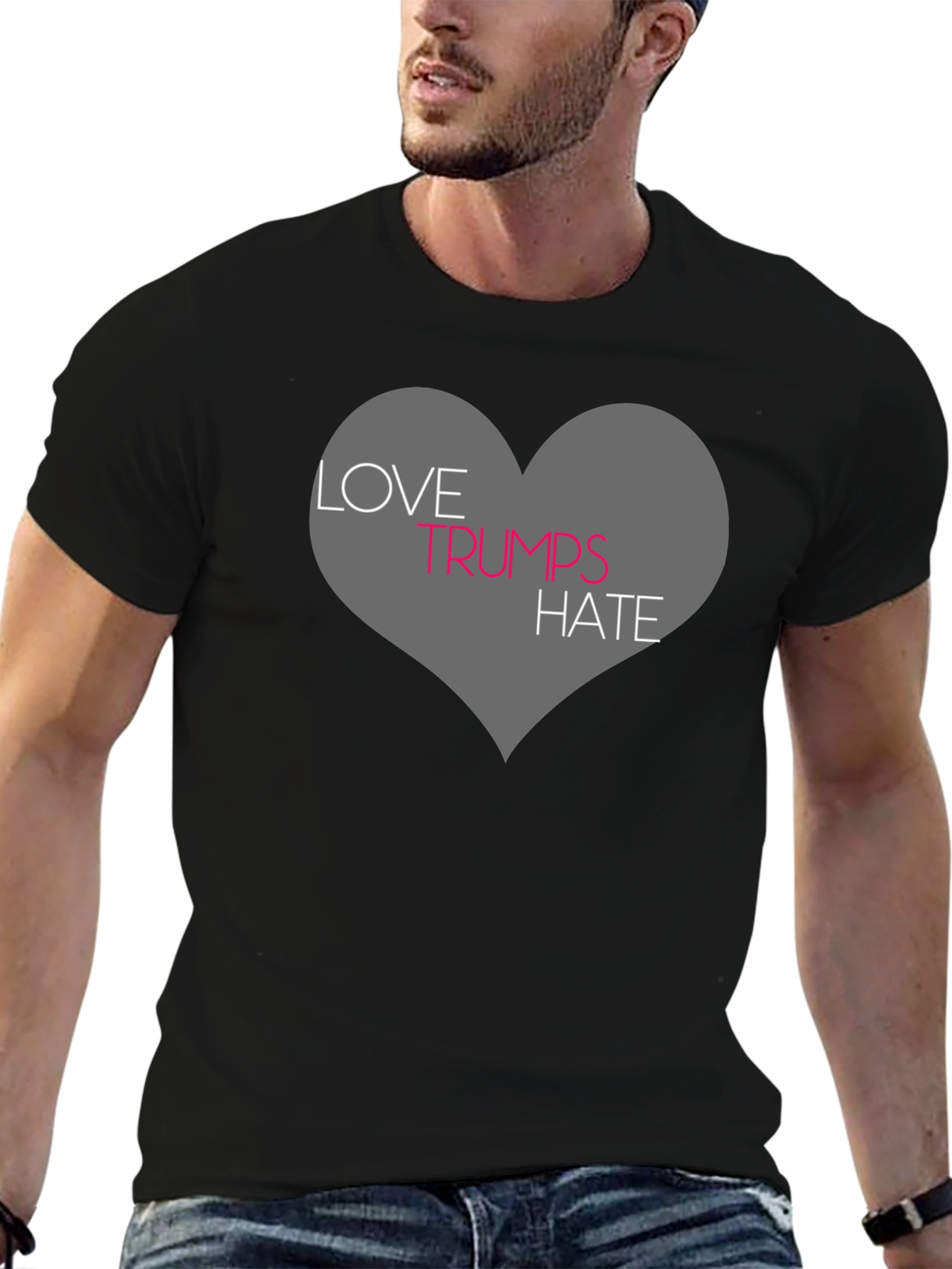 Love Trumps Hate Graphic T-Shirt