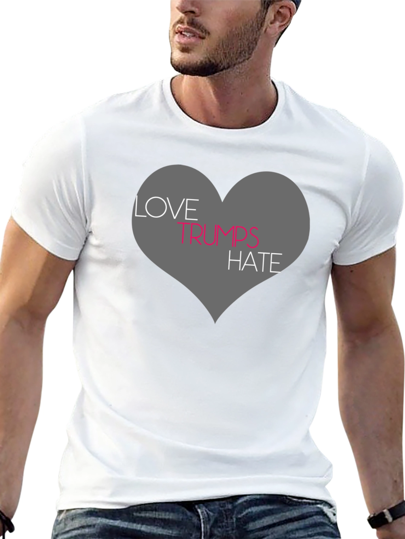 Love Trumps Hate Graphic T-Shirt