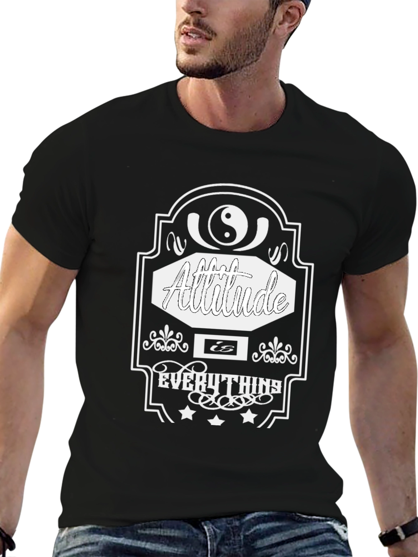 Attitude is Everything Graphic T-Shirt