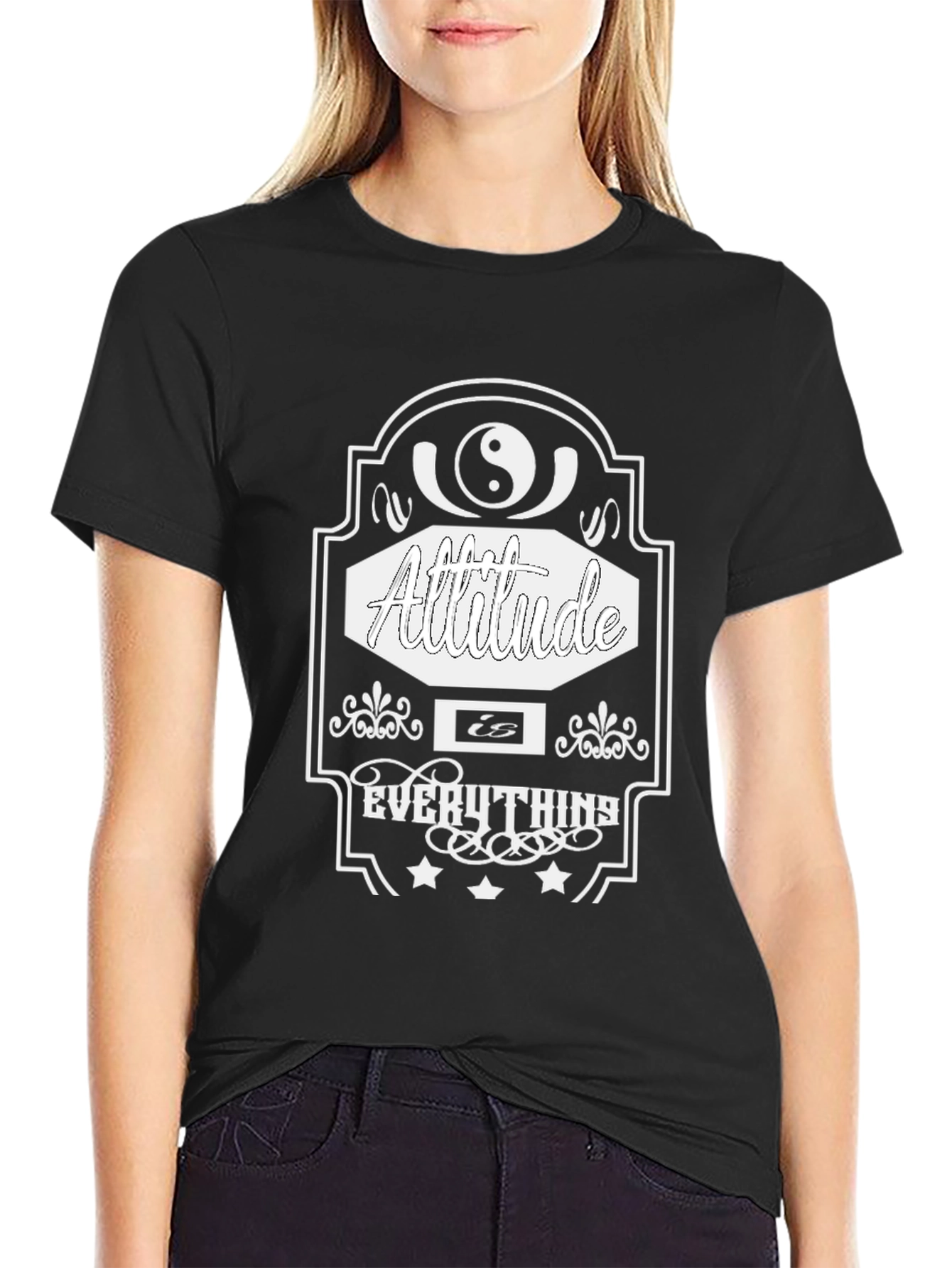 Attitude is Everything Graphic T-Shirt