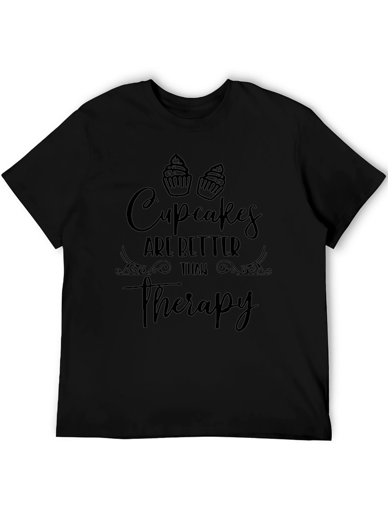 Cupcakes Are Better Than Therapy Graphic Tee