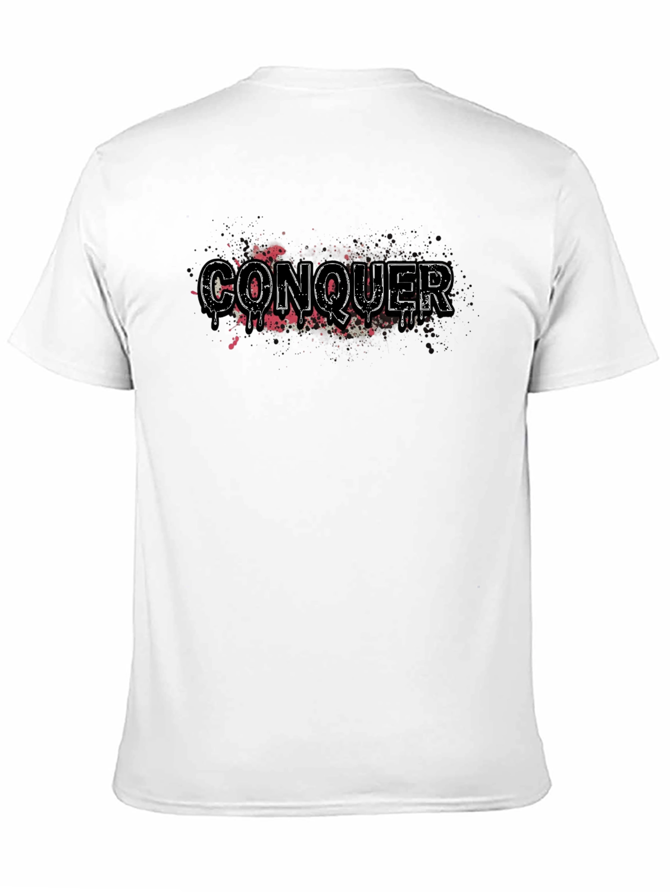Conquer Graphic T-Shirt - Mens Black Tee