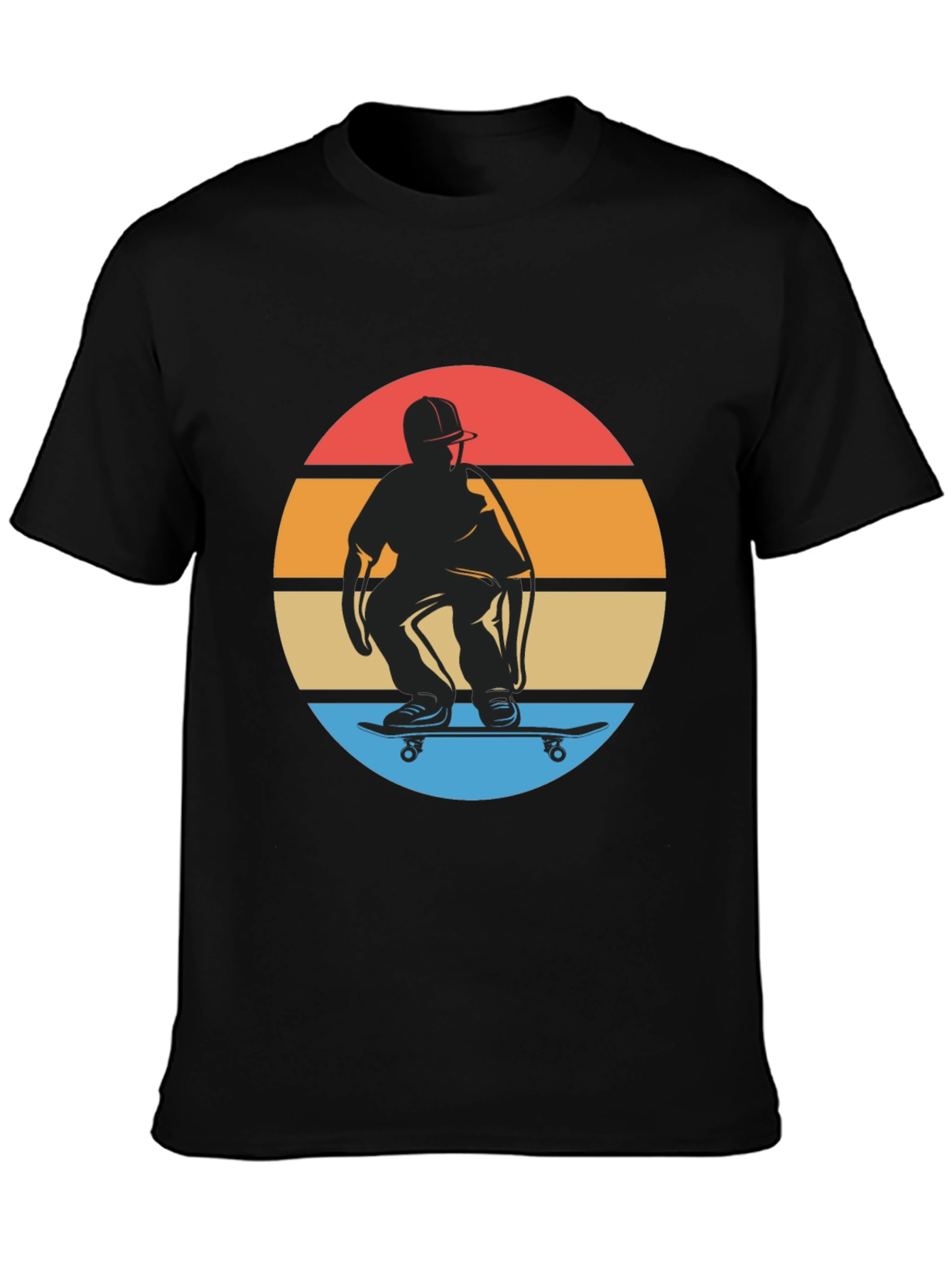 Retro Skateboarder Graphic Tee