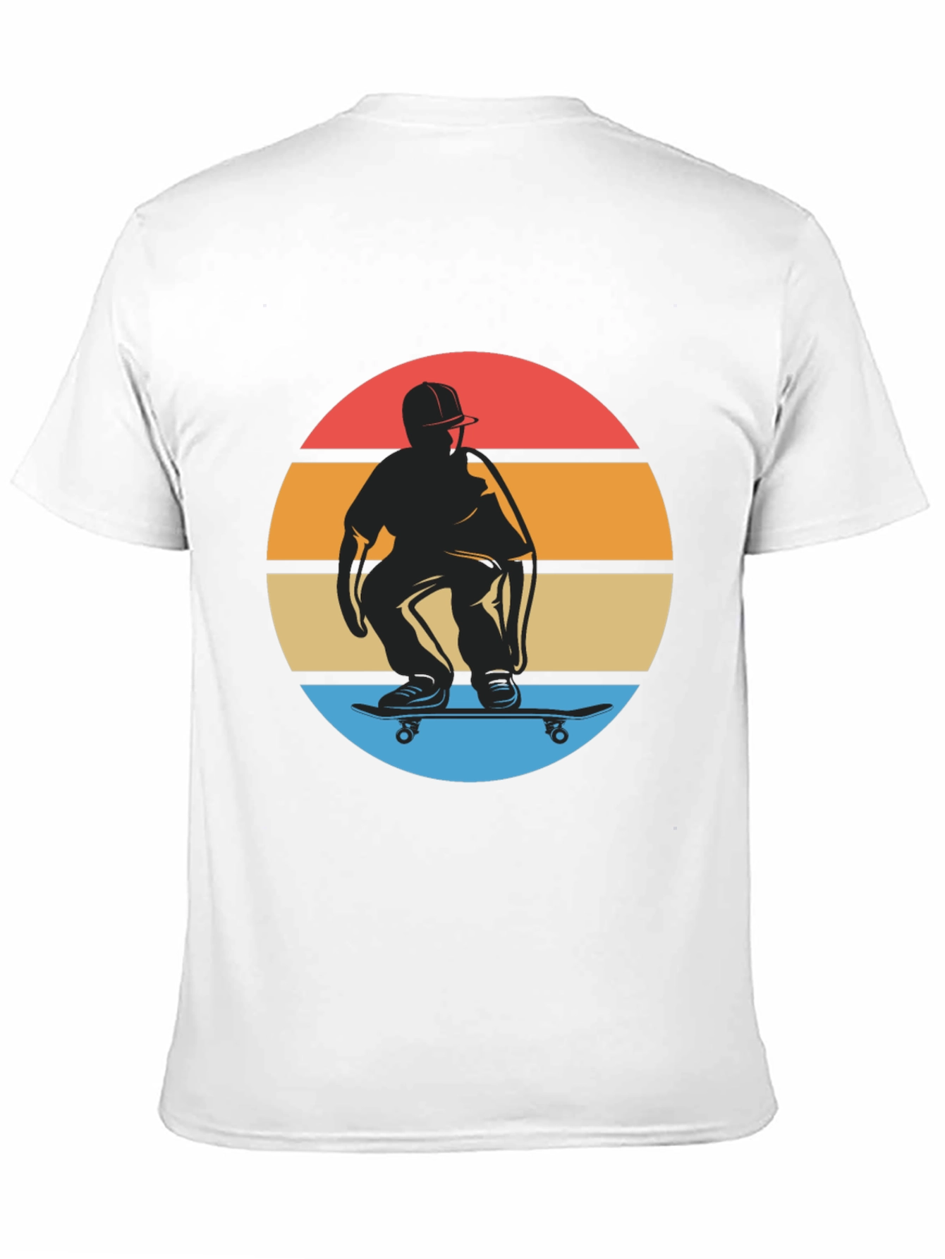 Retro Skateboarder Graphic Tee