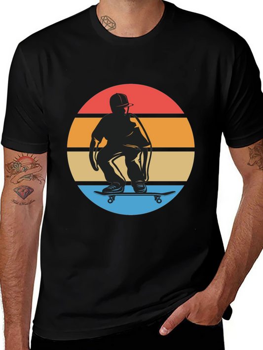 Retro Skateboarder Graphic Tee
