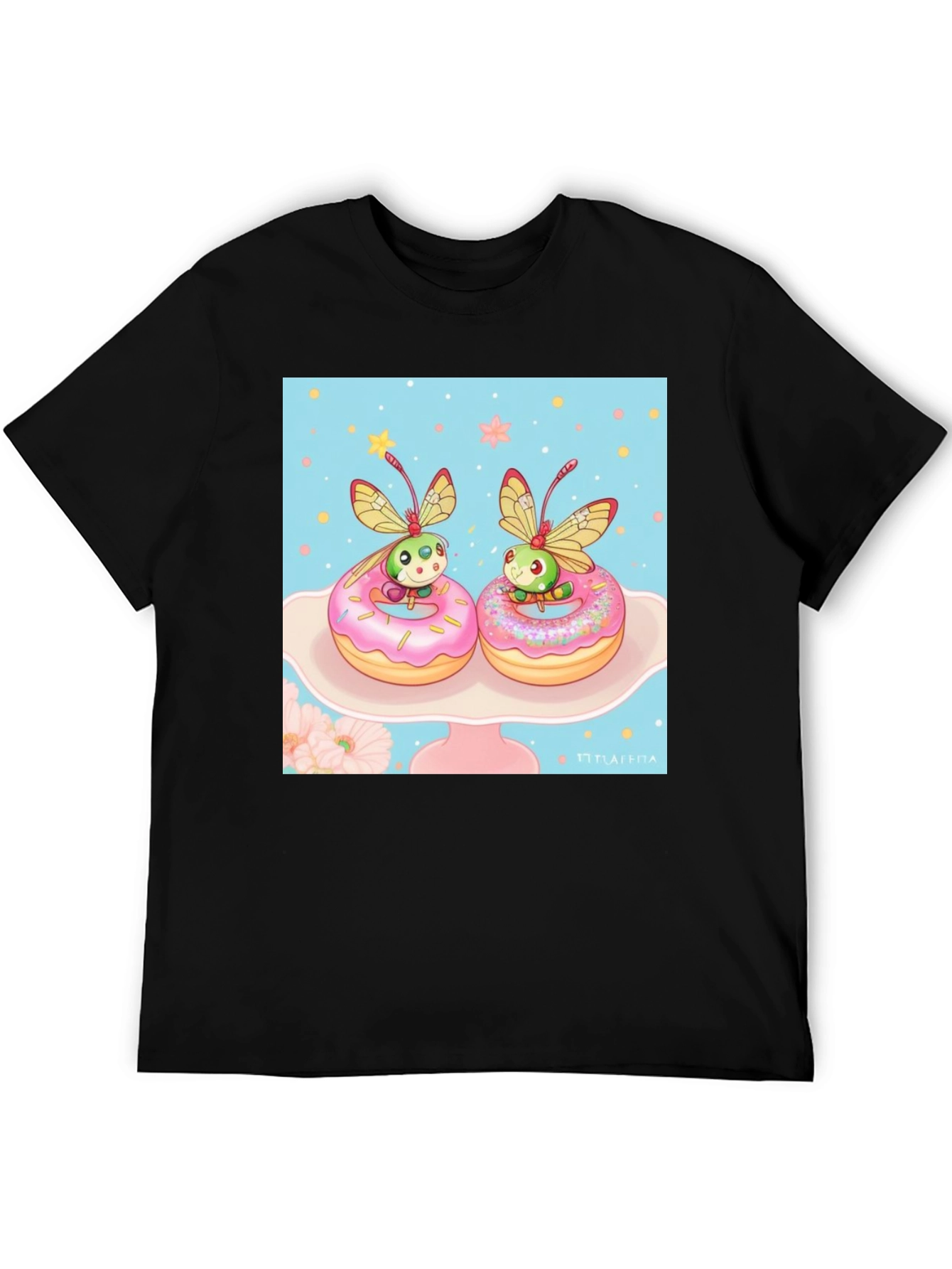 Cute Bug on Donut T-Shirt