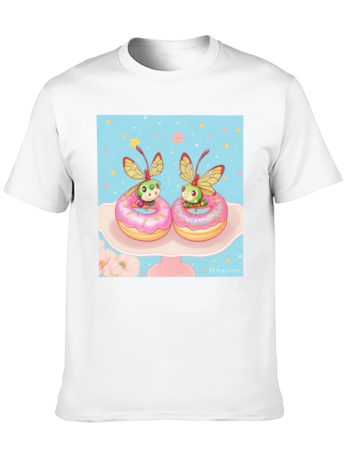 Cute Bug on Donut T-Shirt