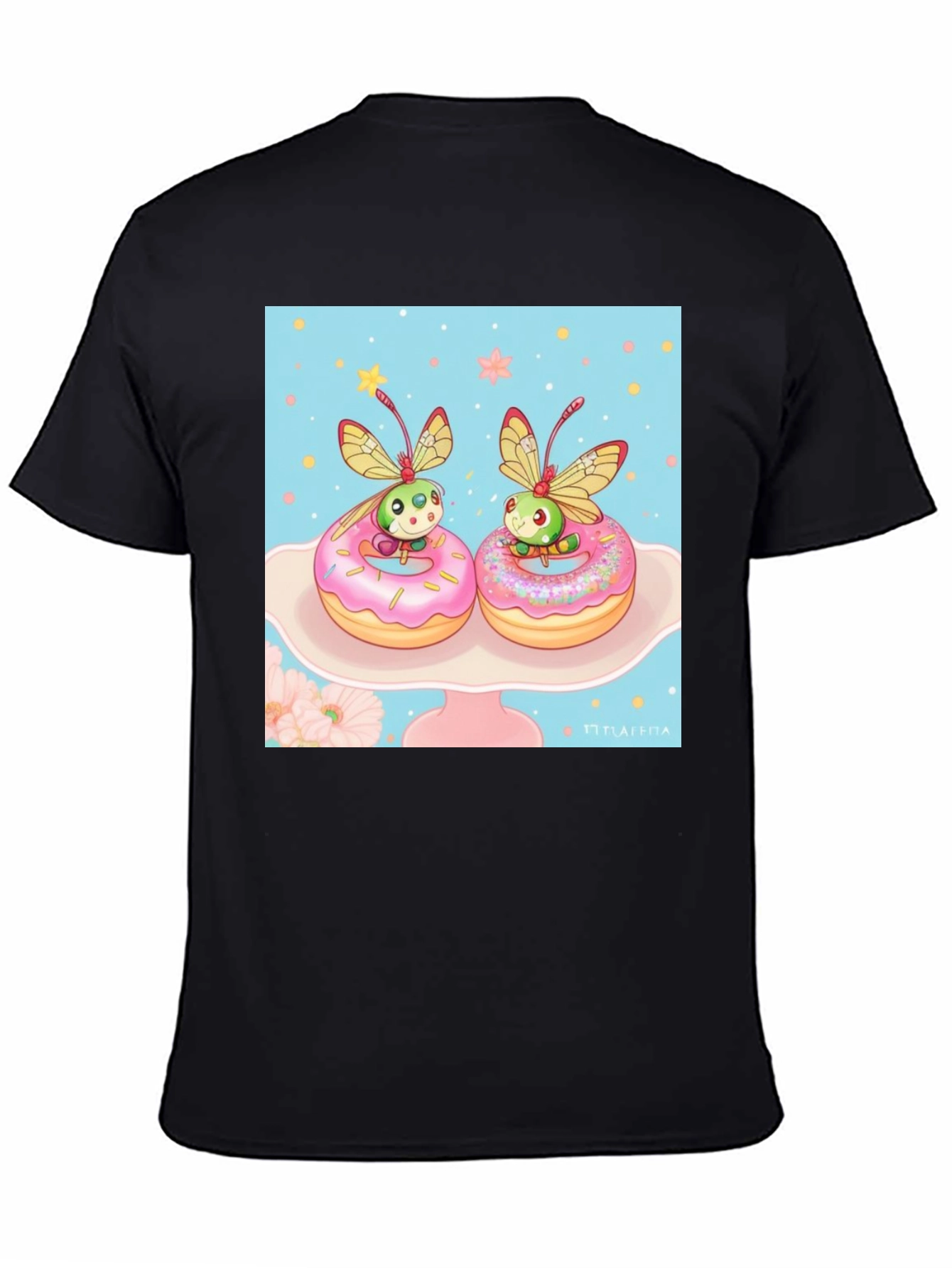 Cute Bug on Donut T-Shirt