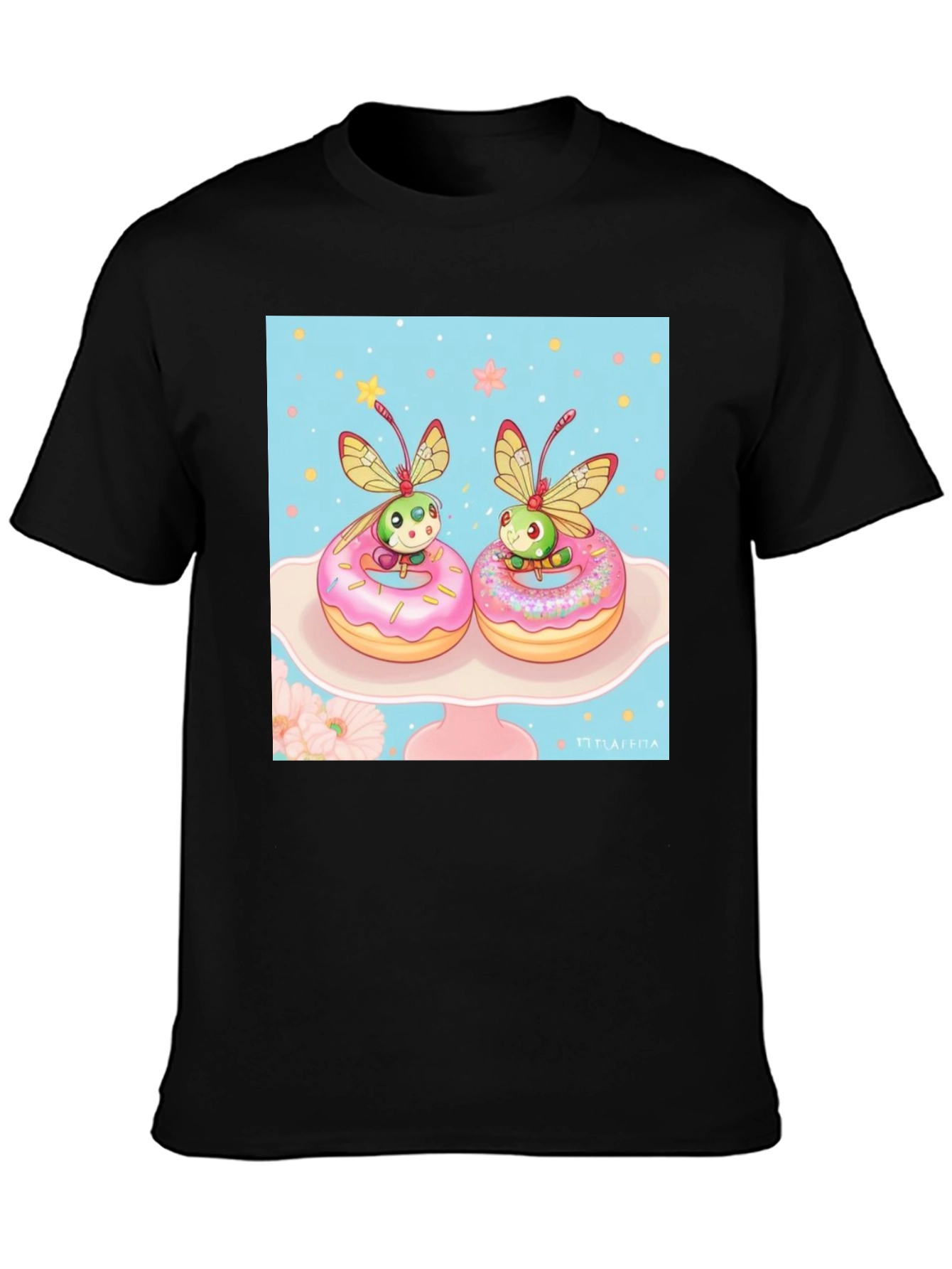 Cute Bug on Donut T-Shirt