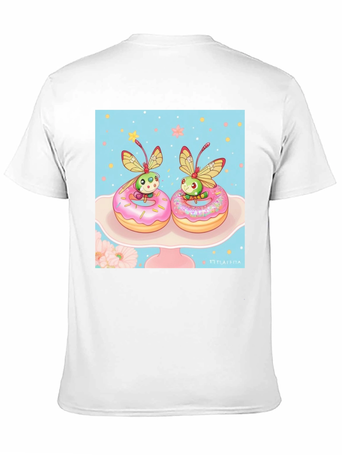 Cute Bug on Donut T-Shirt