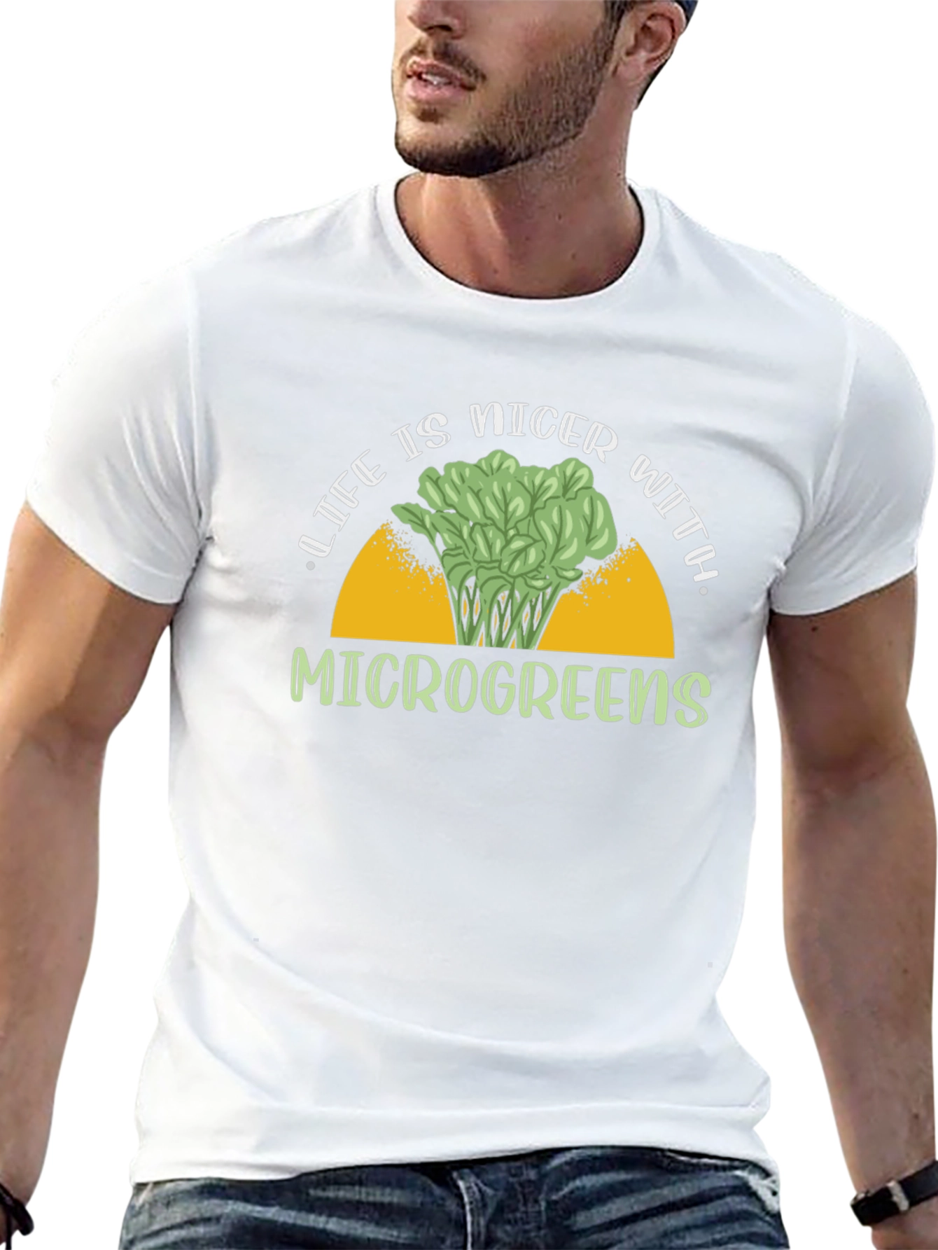 Microgreens Graphic T-Shirt - Life is Nicer
