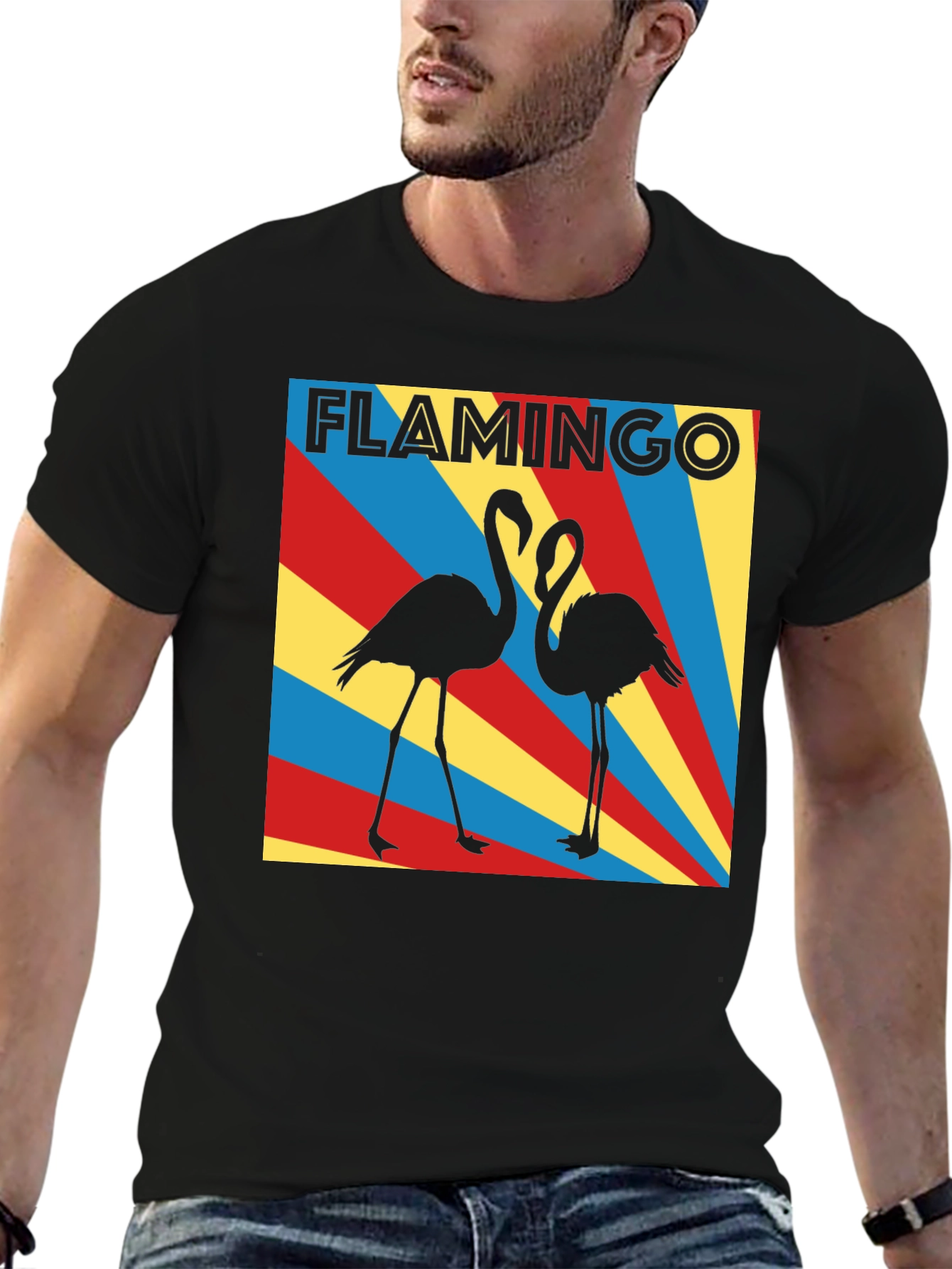 Retro Flamingo T-Shirt: Cool Graphic Tee