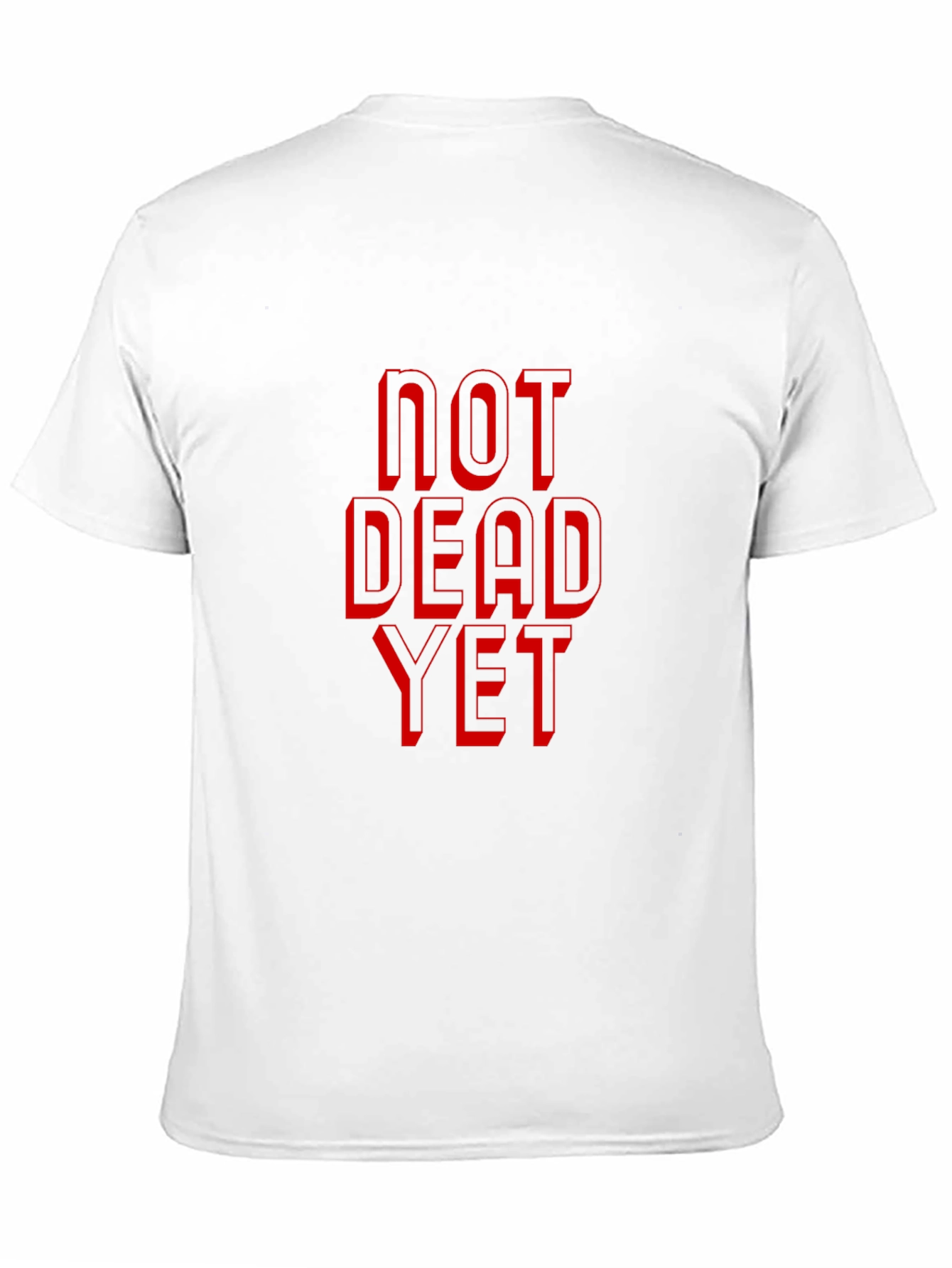 Not Dead Yet Graphic Tee - Black