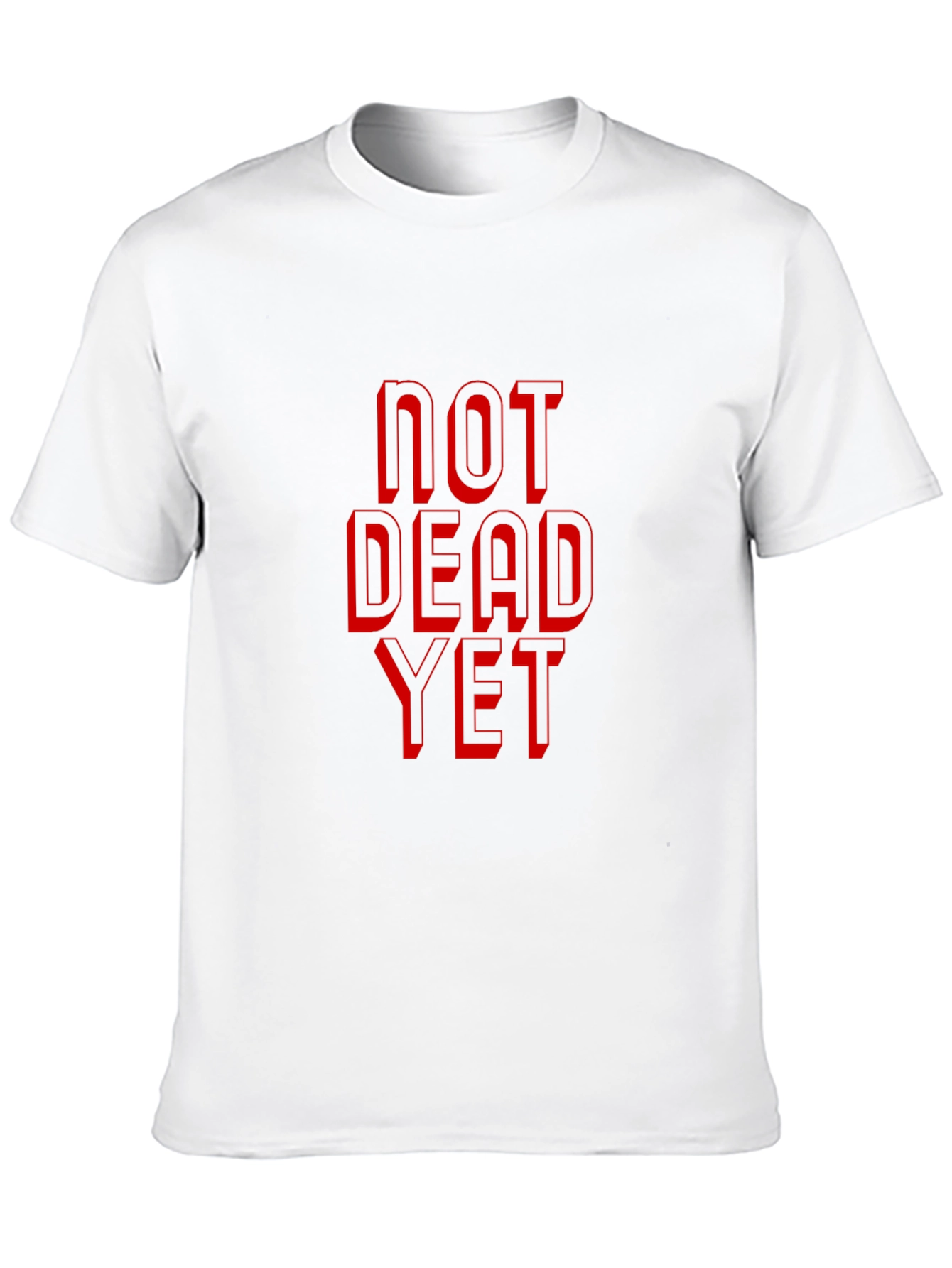 Not Dead Yet Graphic Tee - Black