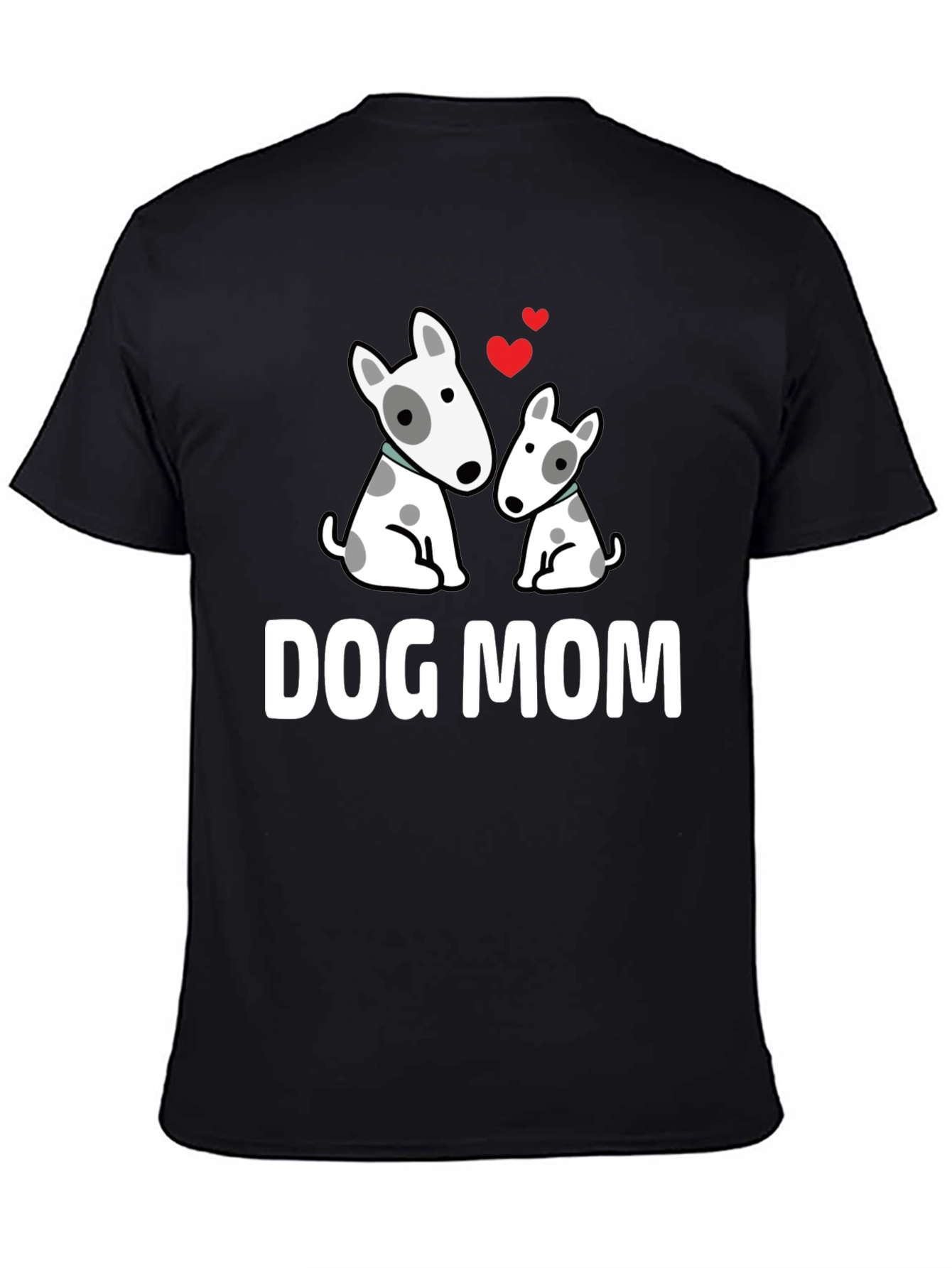 Dog Mom T-Shirt Cute Bull Terrier Gift