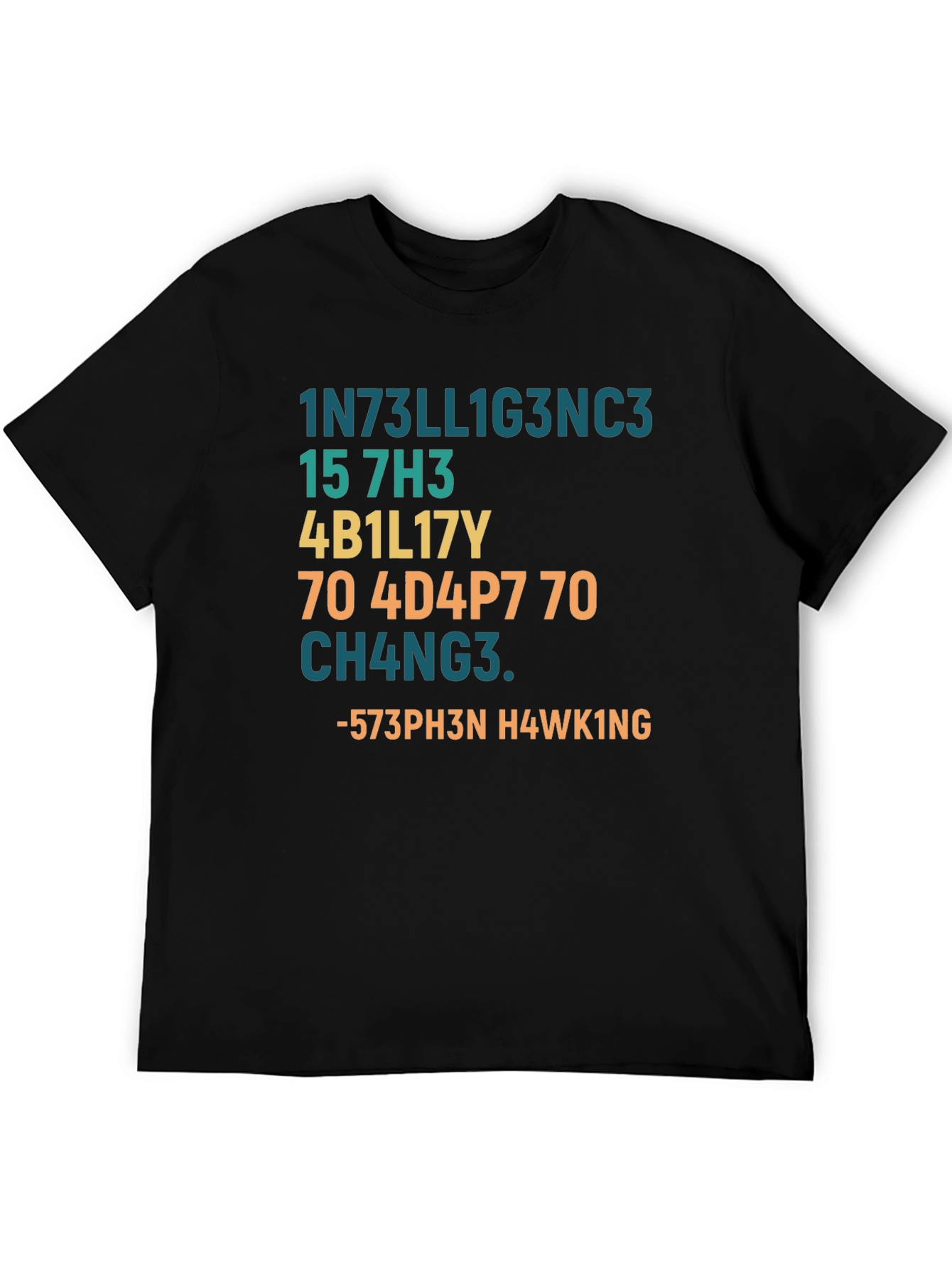 Intelligent Humor T-Shirt - Stephen Hawking