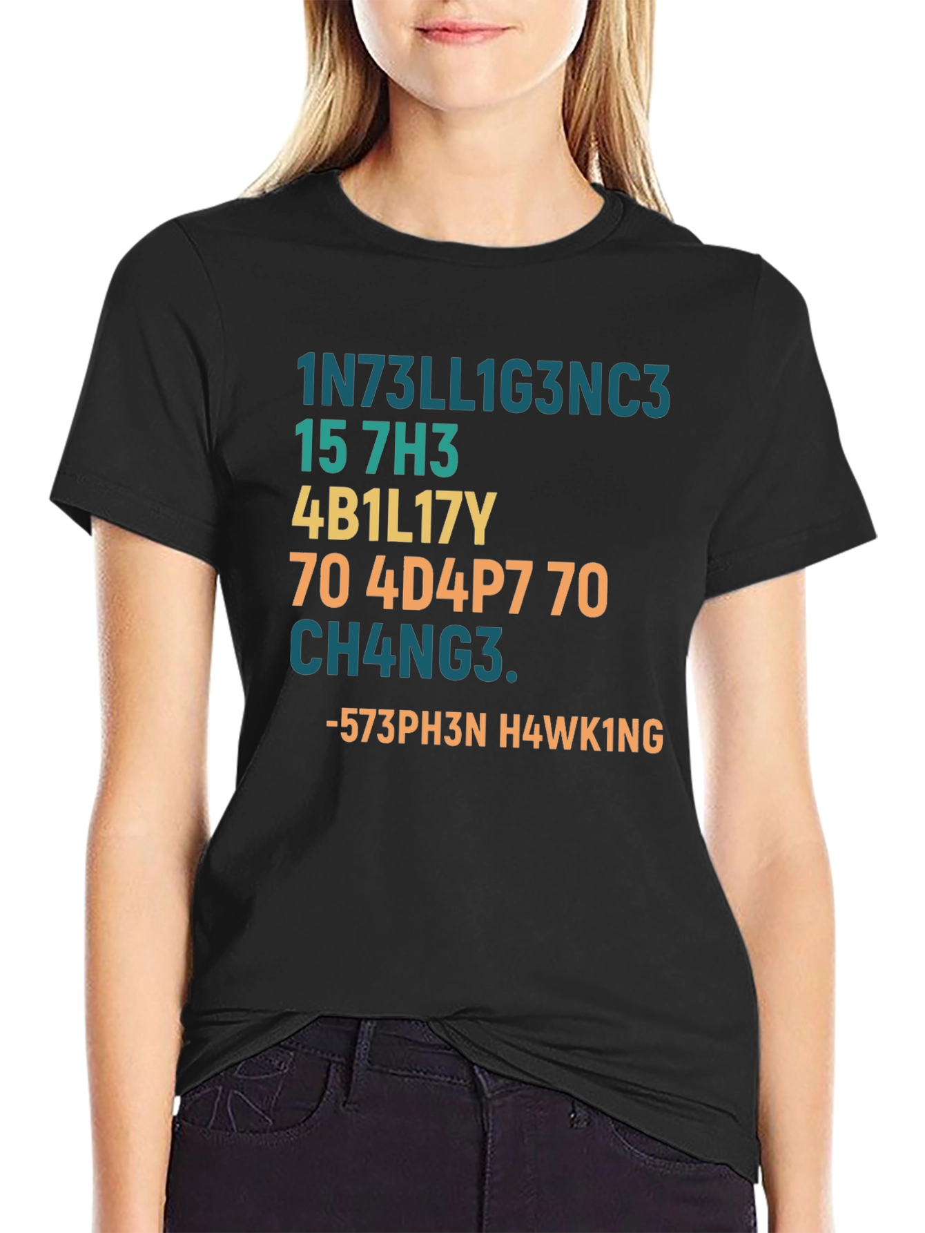 Intelligent Humor T-Shirt - Stephen Hawking