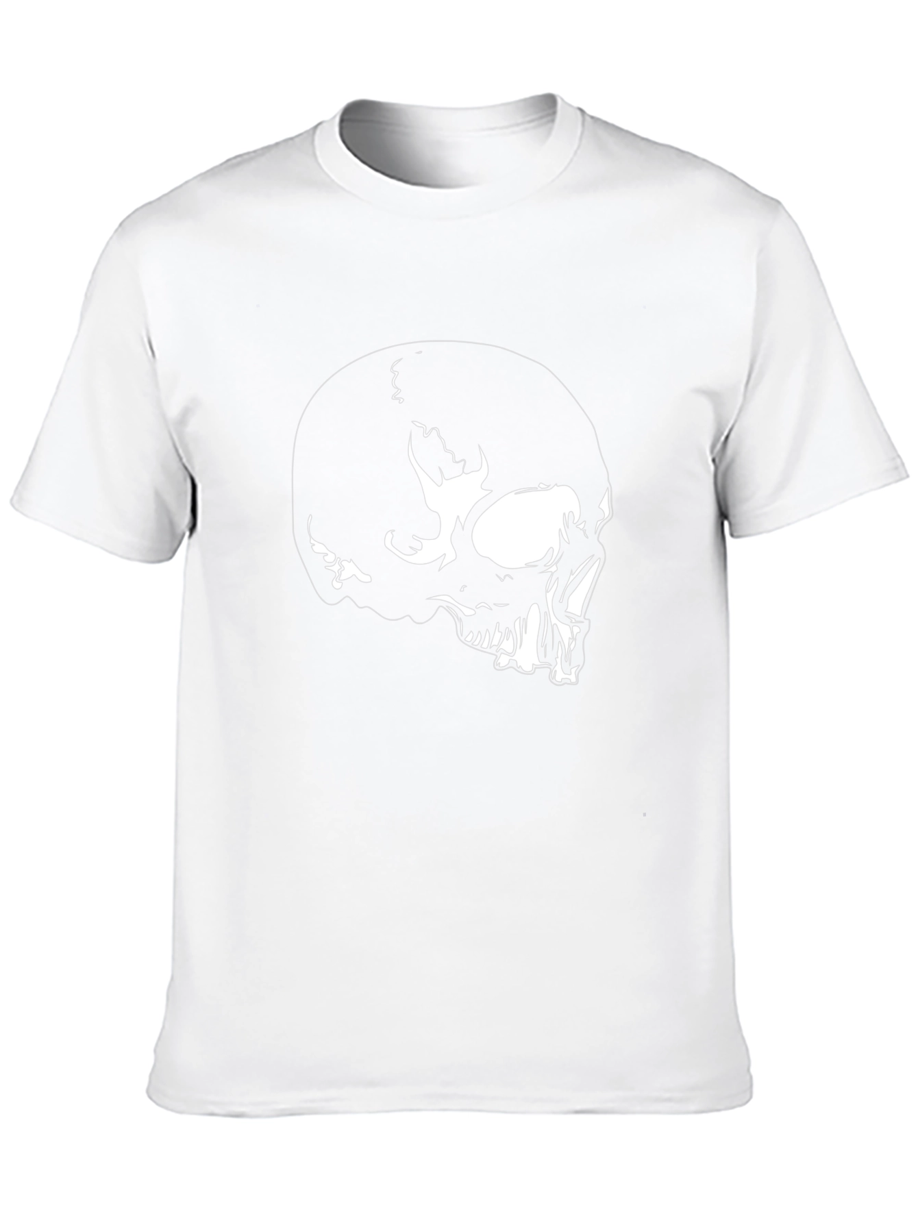 Skull Graphic Black T-Shirt for Men