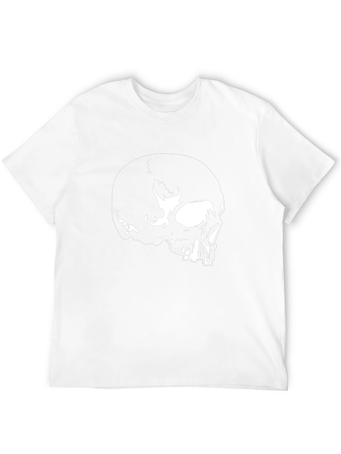 Skull Graphic Black T-Shirt for Men