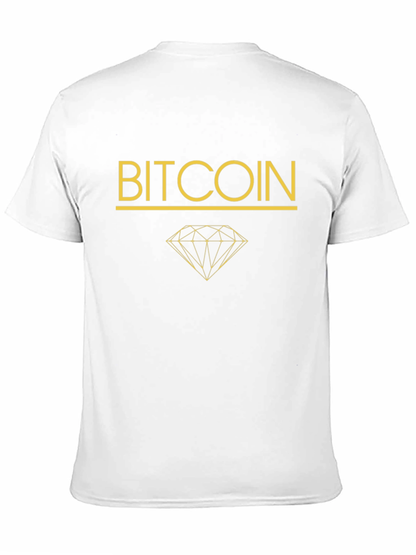 Bitcoin Diamond Graphic Tee - Crypto Fan Apparel
