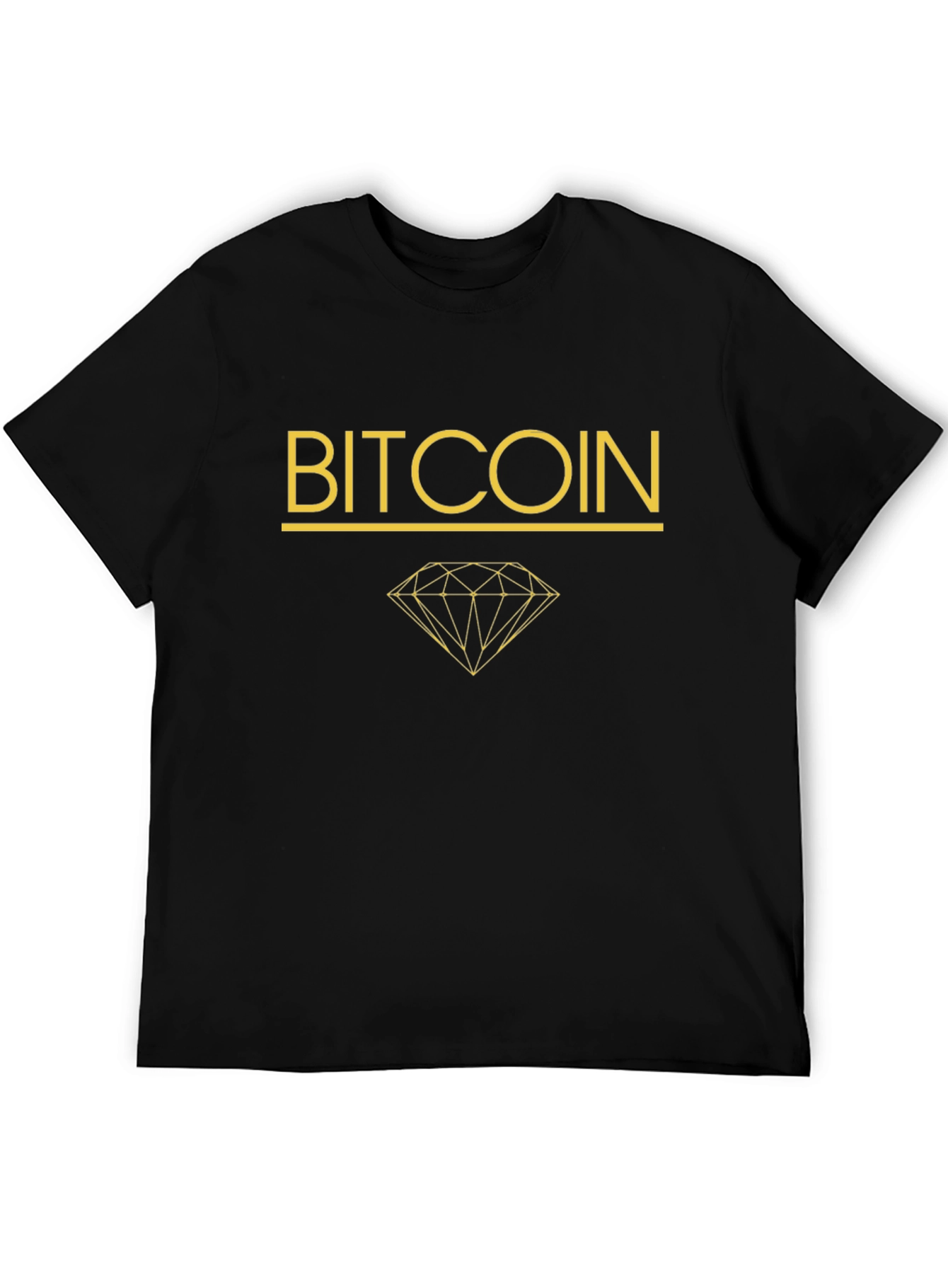 Bitcoin Diamond Graphic Tee - Crypto Fan Apparel