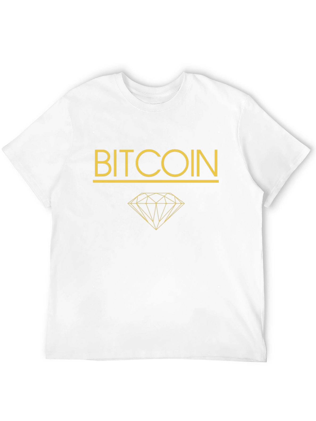 Bitcoin Diamond Graphic Tee - Crypto Fan Apparel