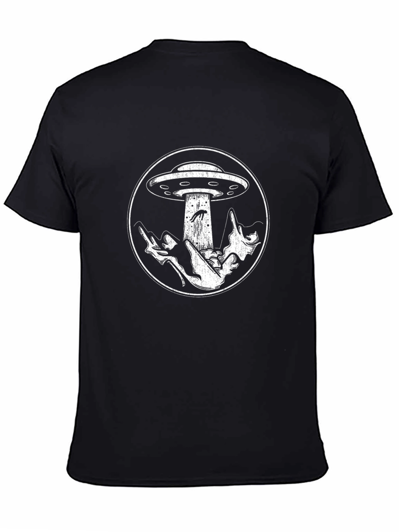 UFO Abduction Graphic T-Shirt