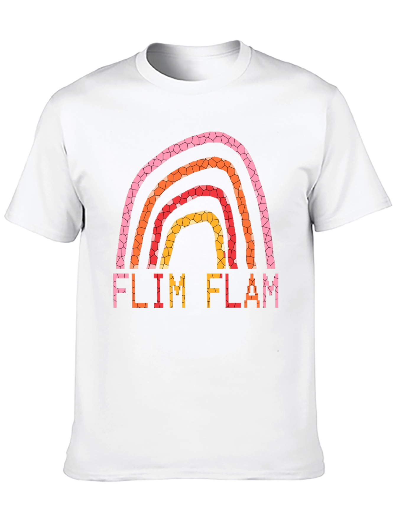 Flim Flam Rainbow Graphic T-Shirt