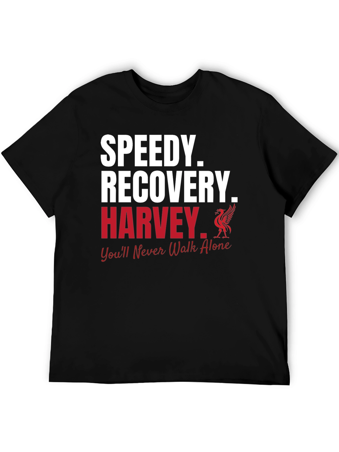 Speedy Recovery Harvey T-Shirt - Liverpool Fan Tribute