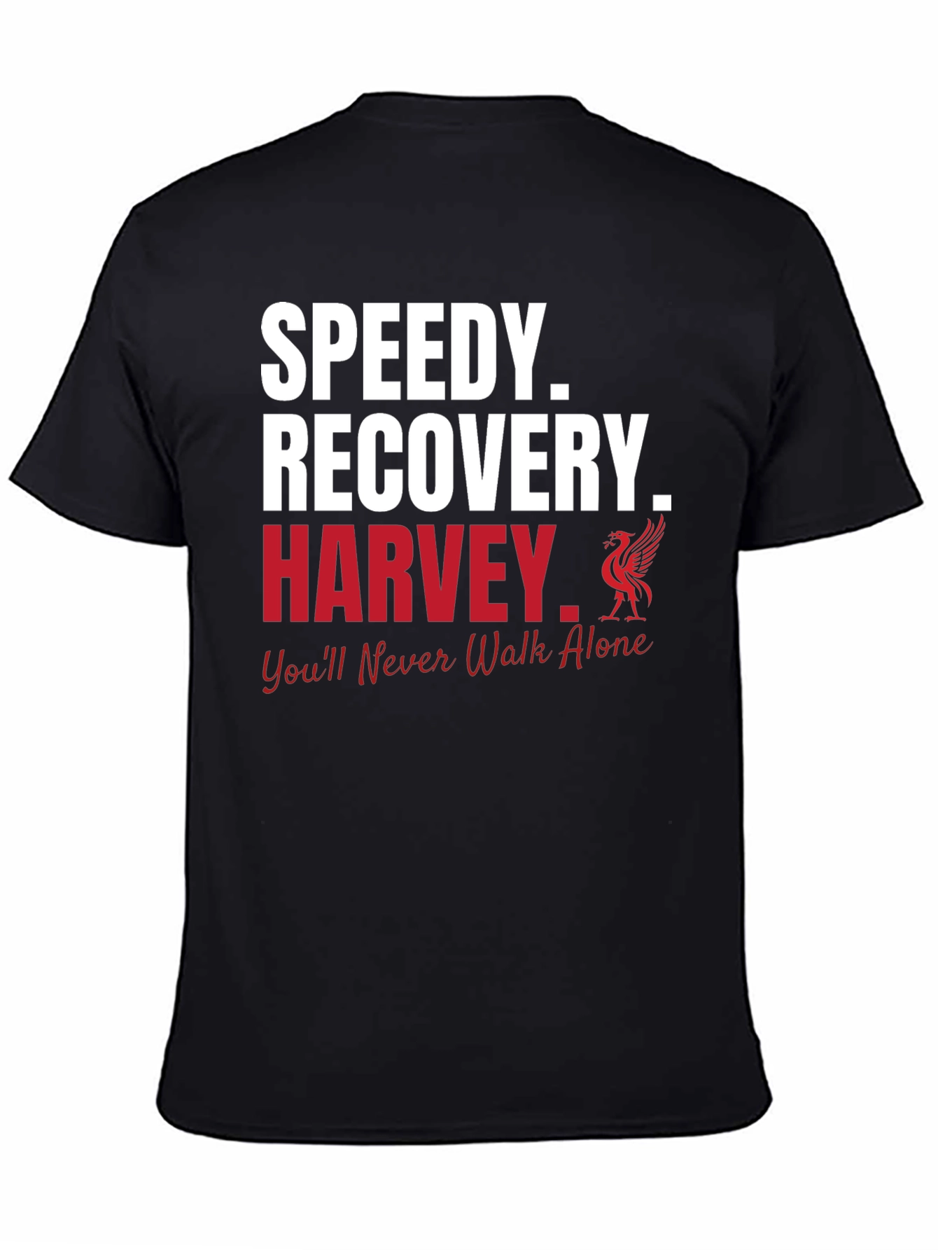 Speedy Recovery Harvey T-Shirt - Liverpool Fan Tribute
