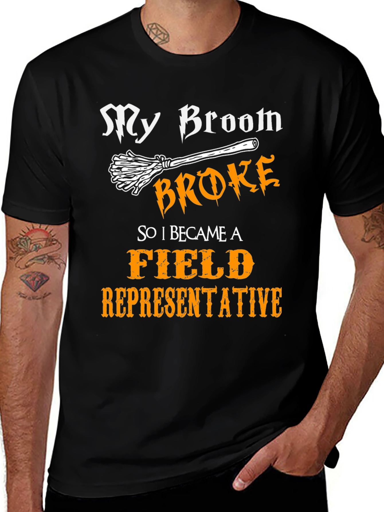 Funny Halloween Field Representative T-Shirt