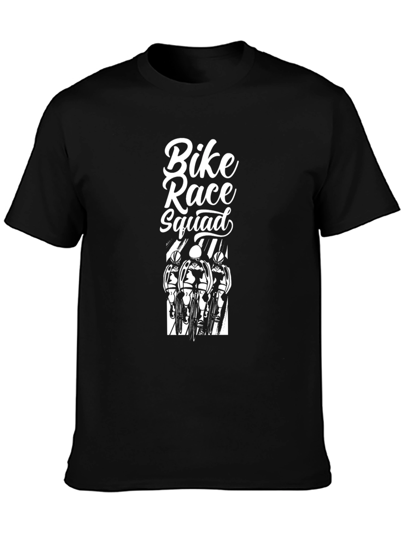 Bike Race Squad Black T-Shirt