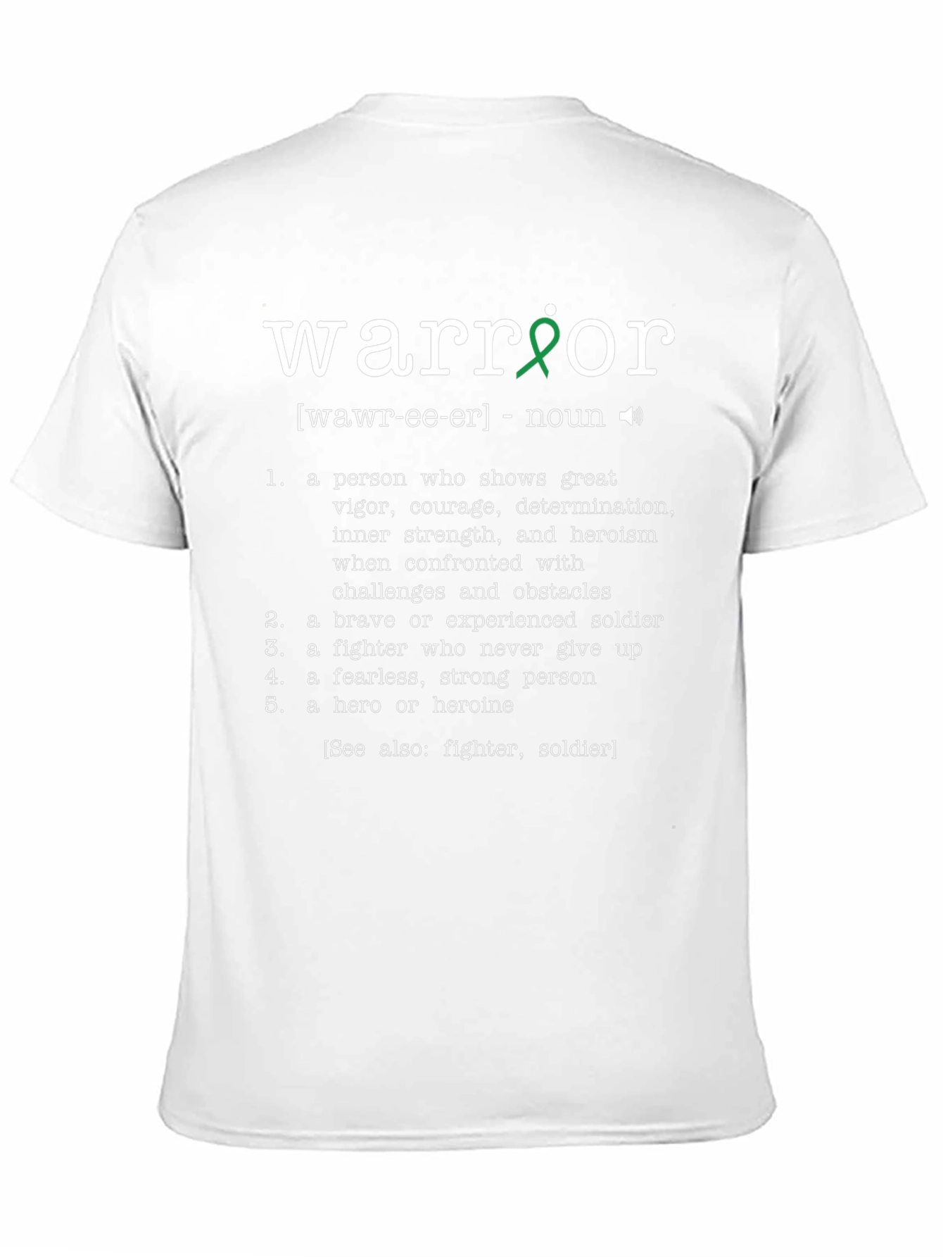Warrior Definition T-Shirt