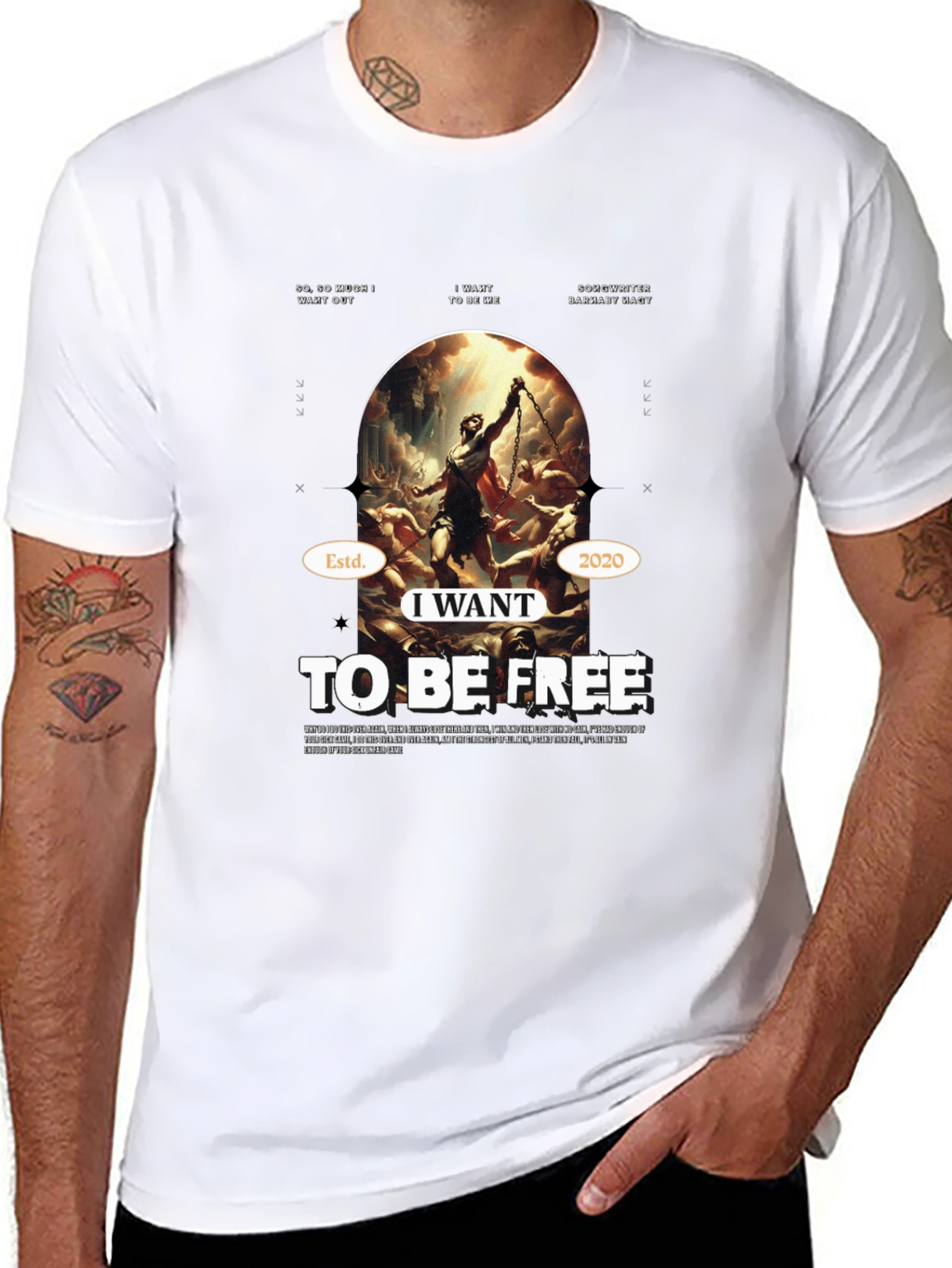 I Want To Be Free Graphic Tee