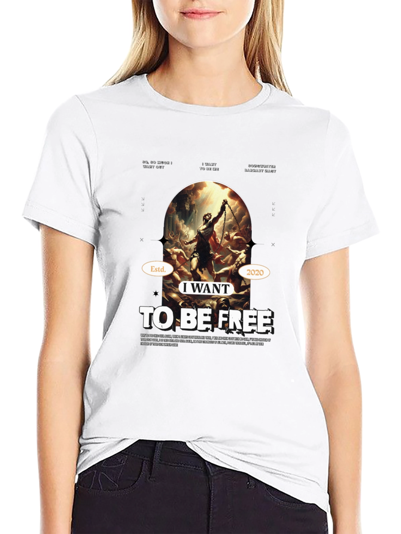 I Want To Be Free Graphic Tee