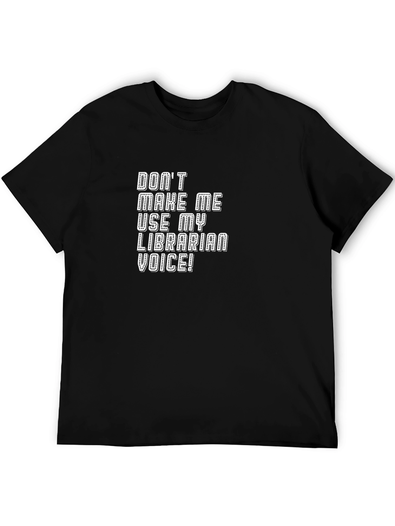 Librarian Voice Novelty Graphic Tee