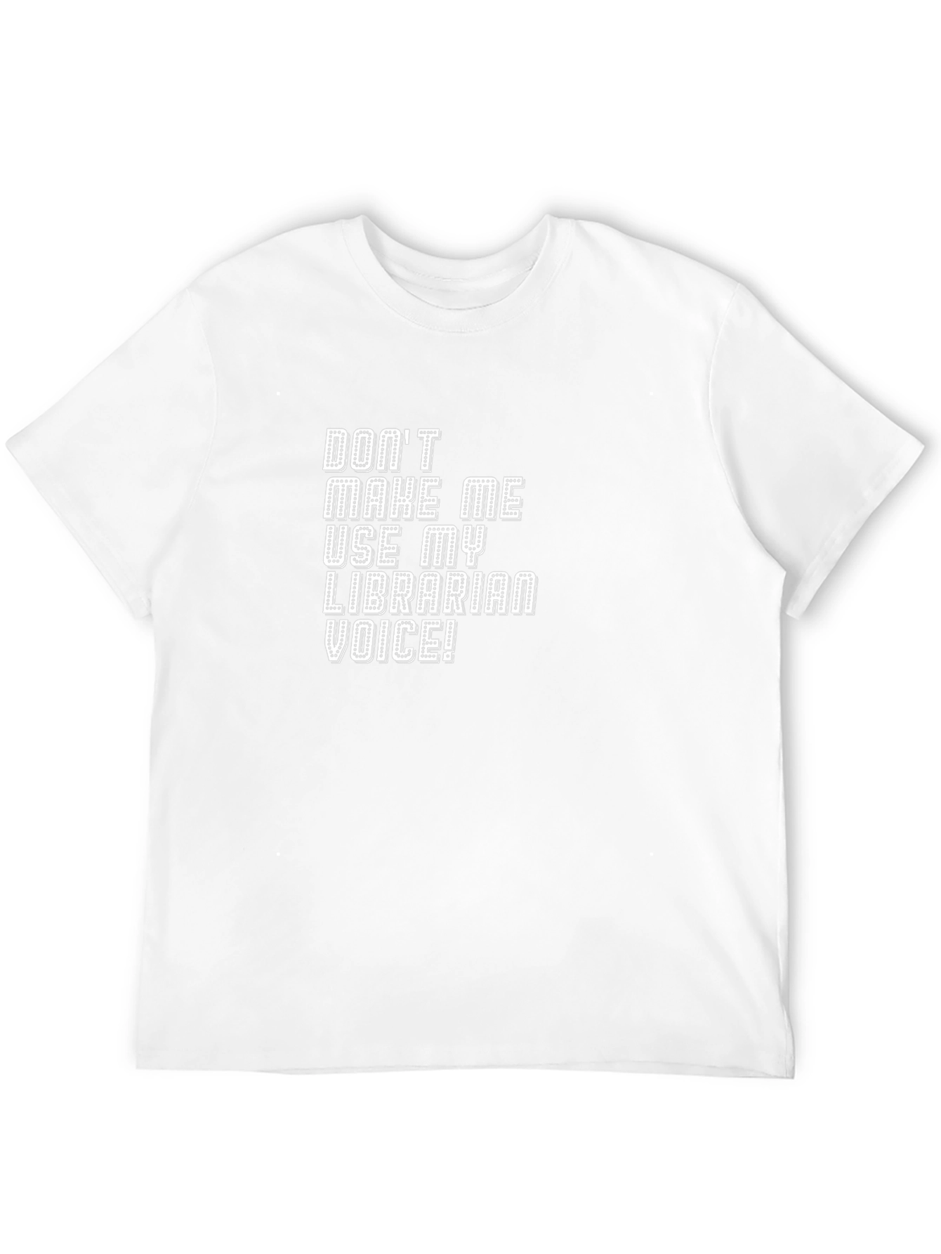 Librarian Voice Novelty Graphic Tee