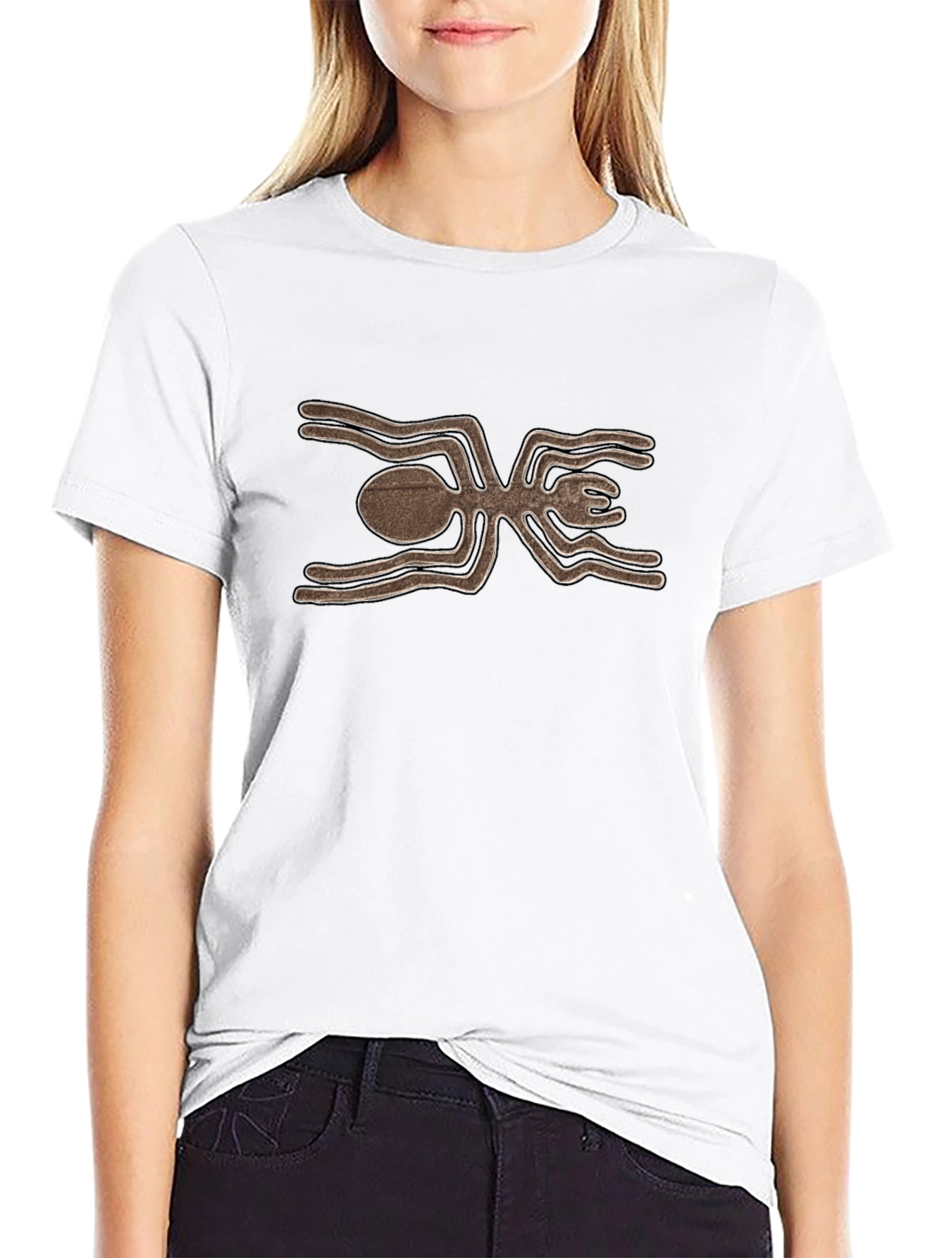 Nazca Lines Spider Graphic Tee
