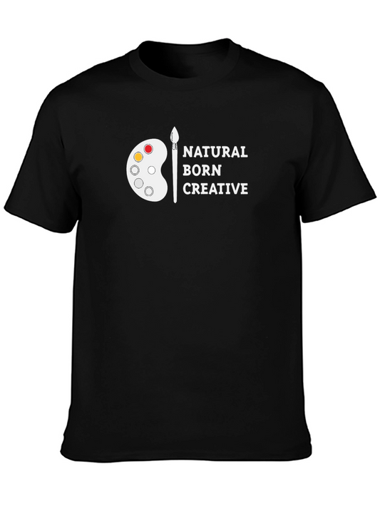 Natural Born Creative Graphic T-Shirt