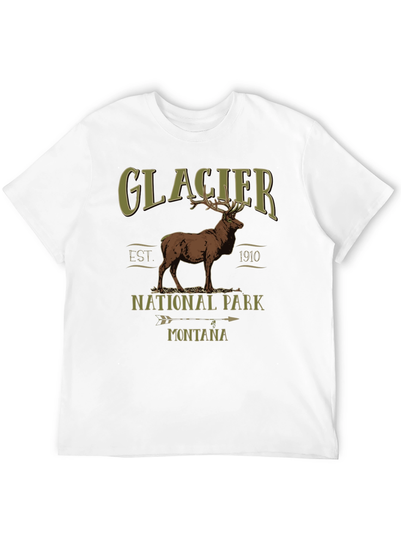 Glacier National Park Elk T-Shirt