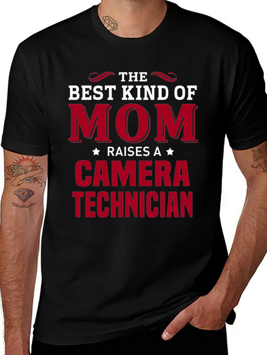 Camera Technician Mom T-Shirt