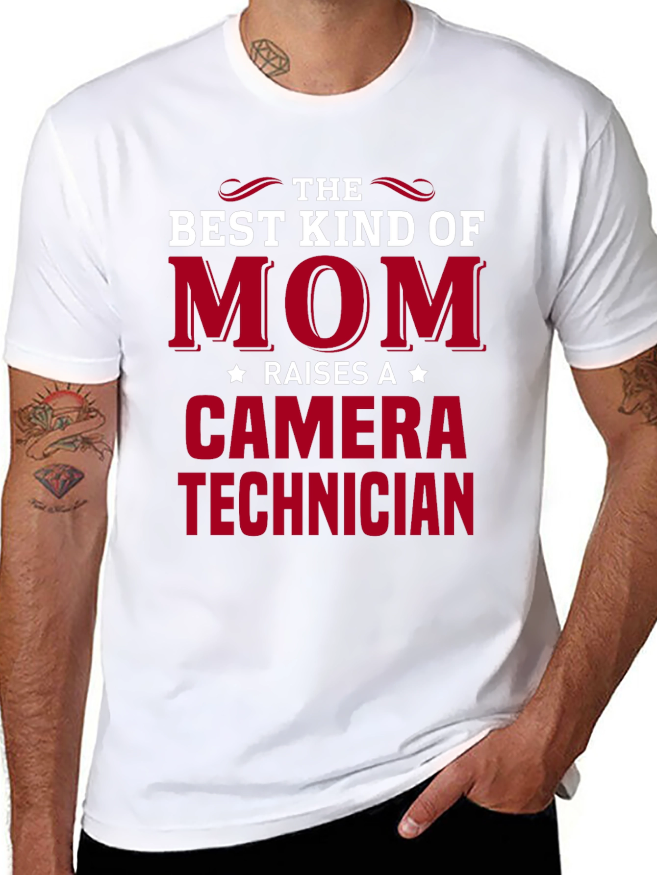 Camera Technician Mom T-Shirt