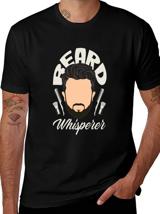 Beard Whisperer Graphic Tee - Barber Gift