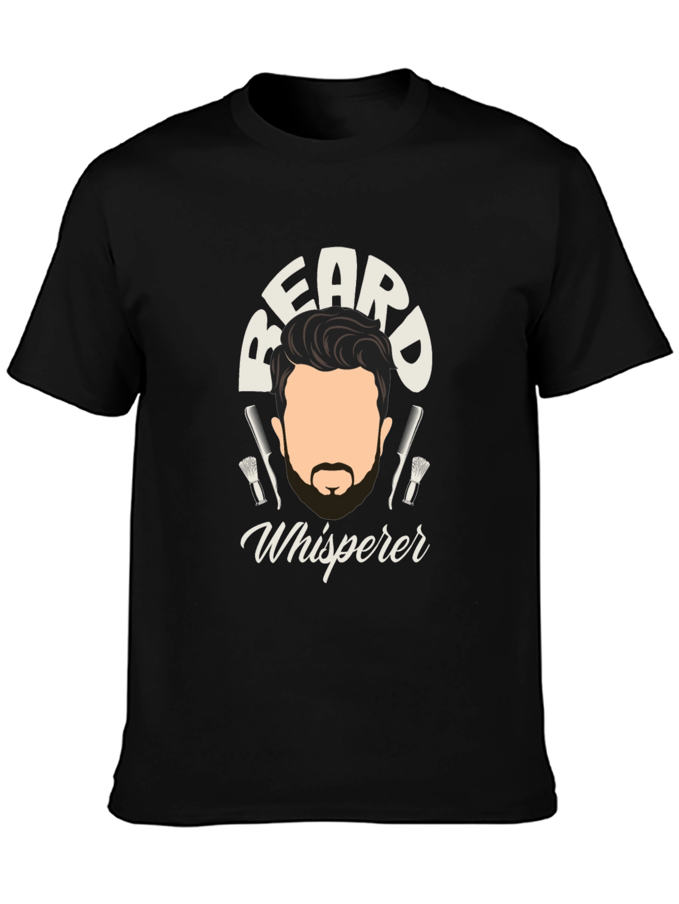 Beard Whisperer Graphic Tee - Barber Gift