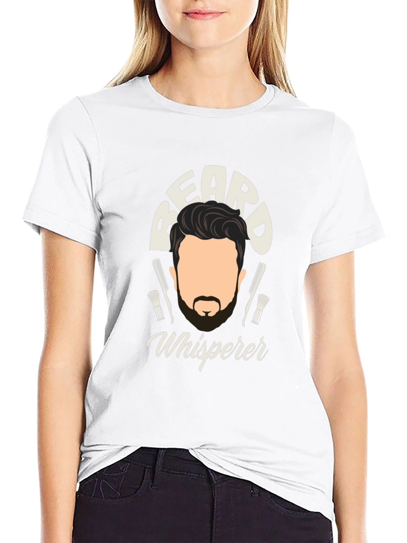 Beard Whisperer Graphic Tee - Barber Gift