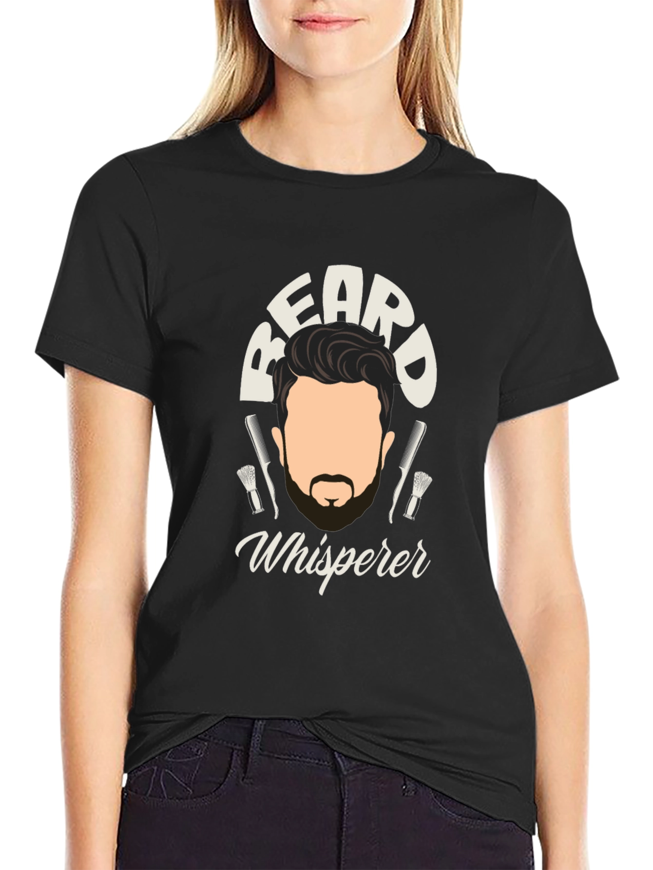 Beard Whisperer Graphic Tee - Barber Gift